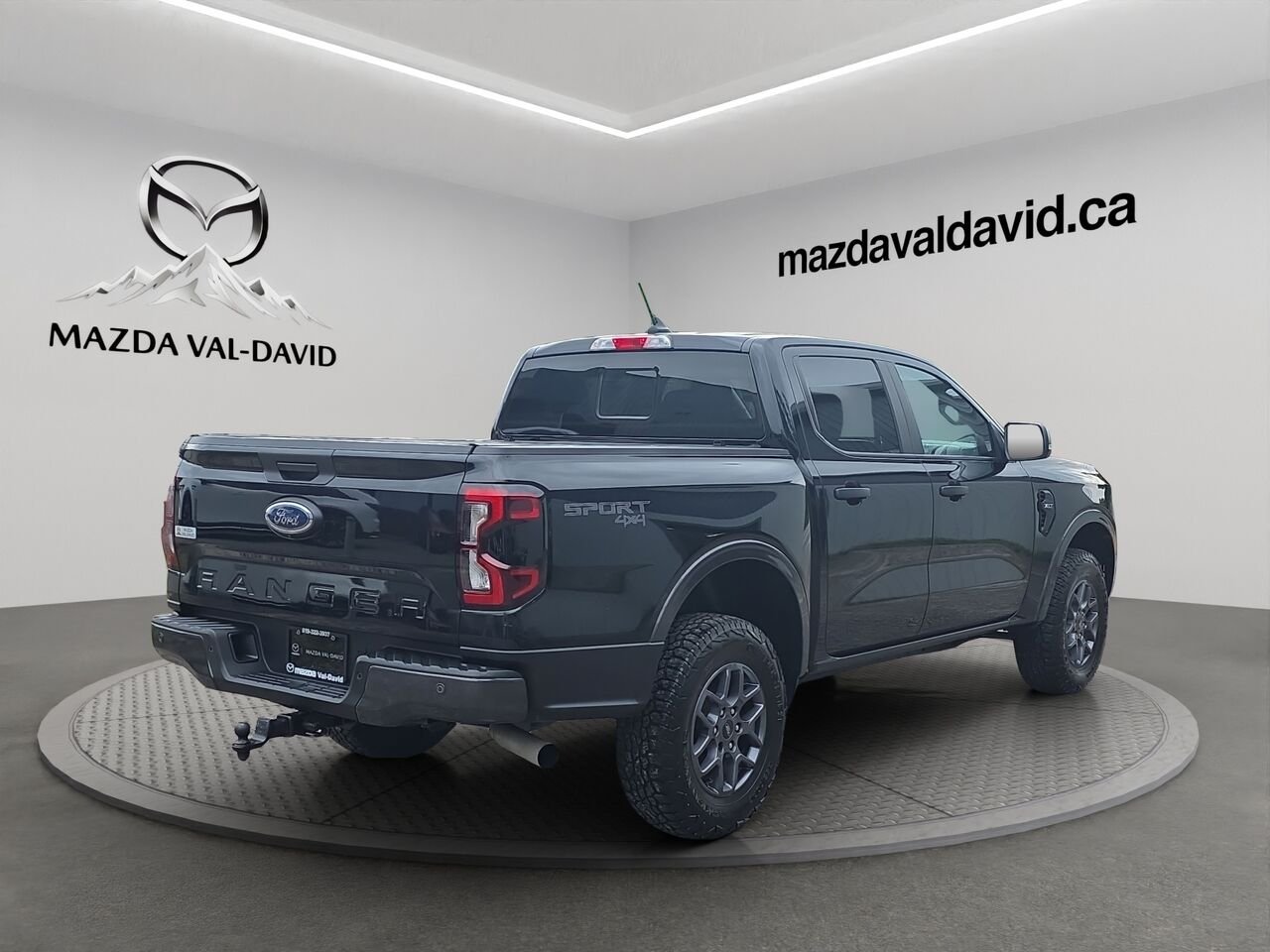 Ford Ranger XLT cabine SuperCrew 4RM caisse de 5 pi 2024 Noir Val-David - photo #22