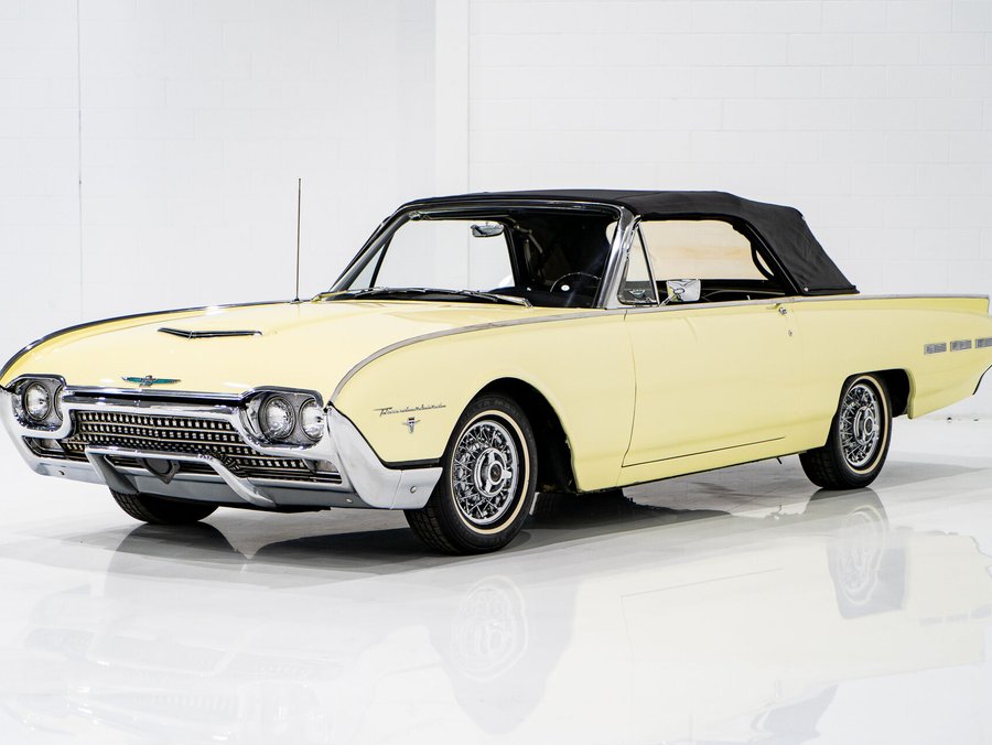 1962 Ford Thunderbird 1962 Yellow