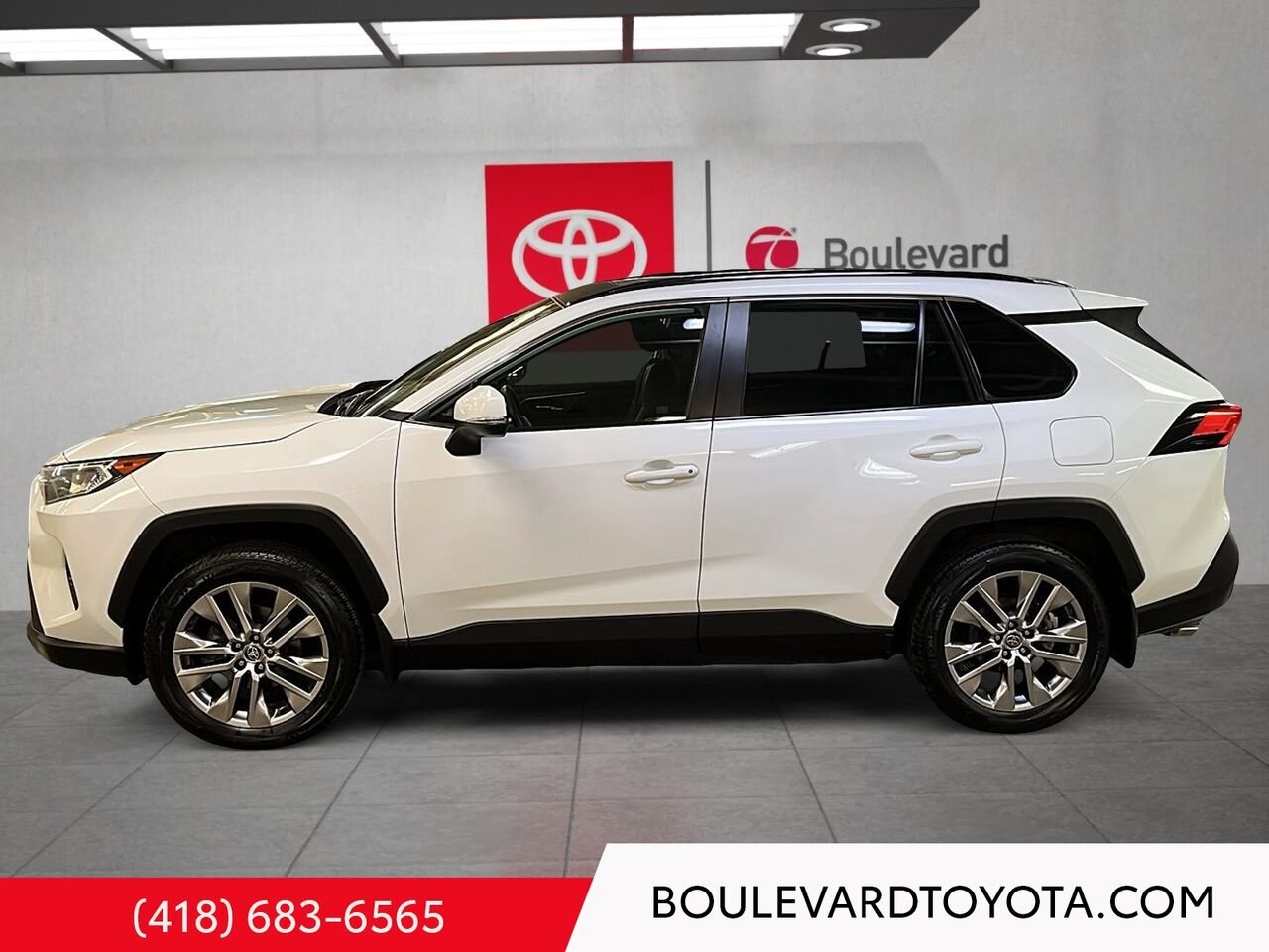 Toyota RAV4 99687B-85 | GROUPE PREMIUM, XLE 2021 Blanc Québec - photo #5