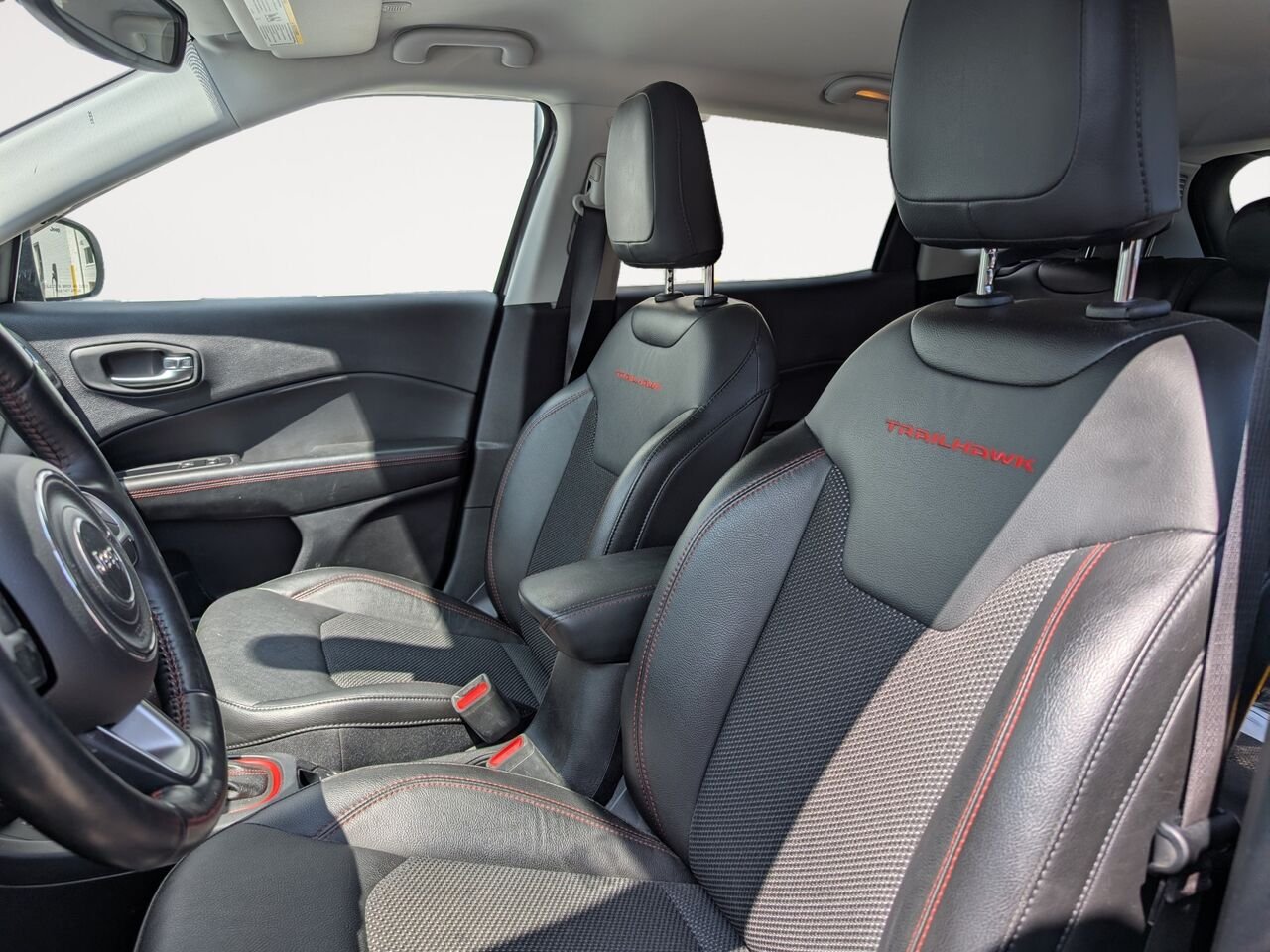 Jeep Compass Trailhawk/SIÈGES CHAUFFANTS/VOLANT CHAUFFANT/AC/CAMÉRA DE RECUL 2021 Gris Sherbrooke - photo #7