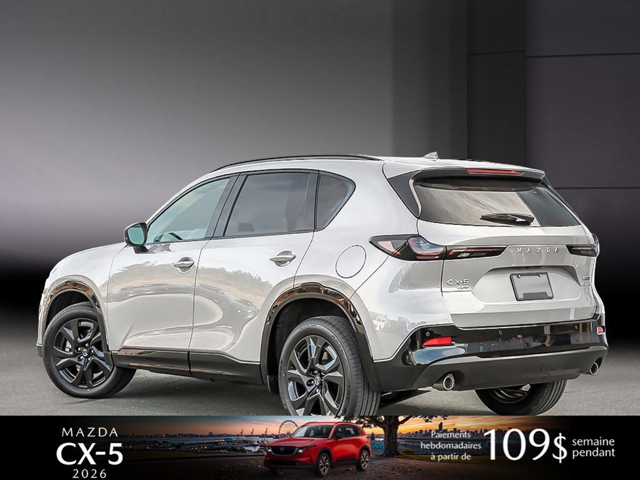 Mazda CX-5 JM3KMDHA4T0200036 2026 Blanc rhodium métallisé Mirabel - photo #3