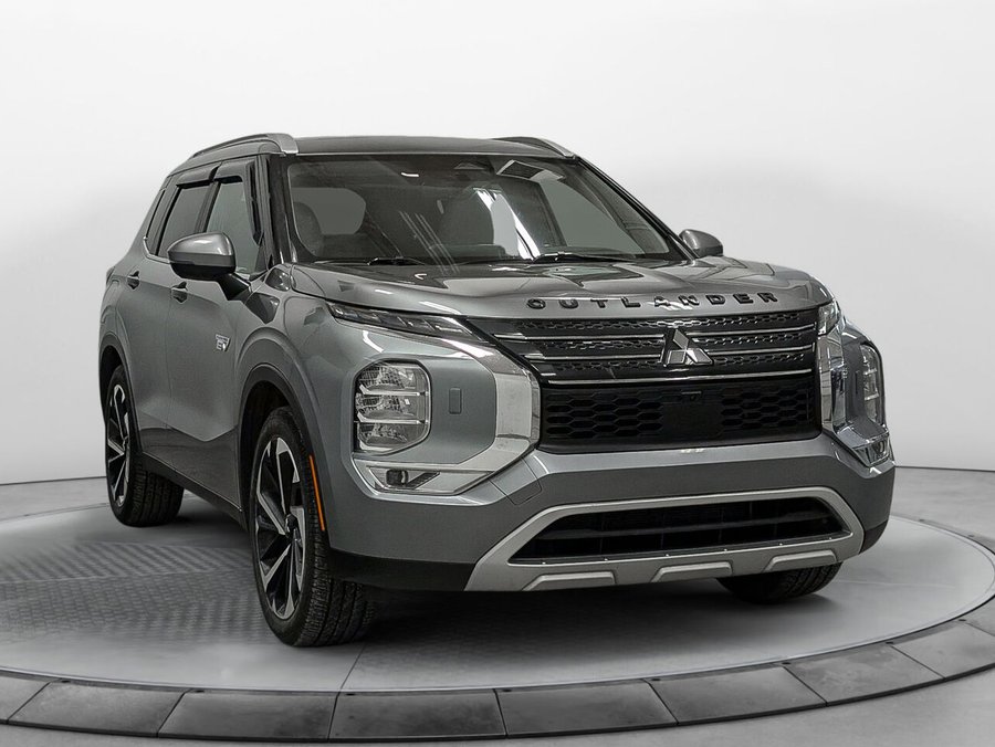 Mitsubishi OUTLANDER PHEV SEL S-AWC 7 Places Toit Pano 2024 Gris