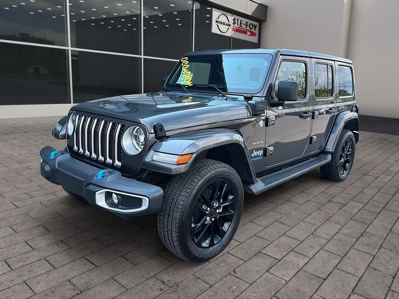 Jeep Wrangler 4xe SAHARA UNLIMITED 2022 Gris Québec - photo #0