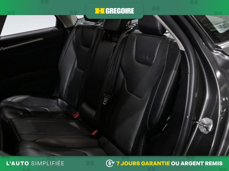Ford Fusion 728870 | HYBRID TITANIUM CUIR TOIT MAGS CAM RECULE 2020 Gris Laval - photo #16