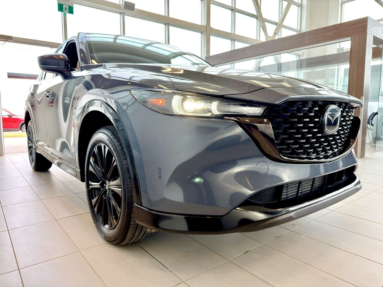 Mazda CX-5 2022 Gris Notre-Dame-des-Prairies - photo #8