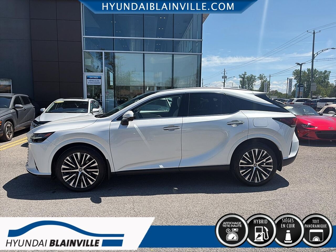 Lexus RX 2023 Blanc Blainville - photo #6