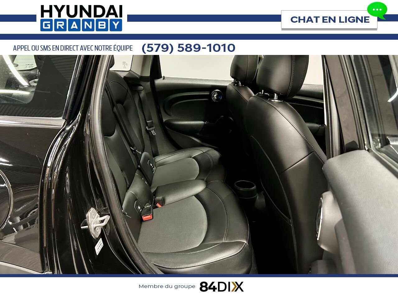 MINI Cooper toit rigide 5 portes 2016 Noir Granby - photo #22
