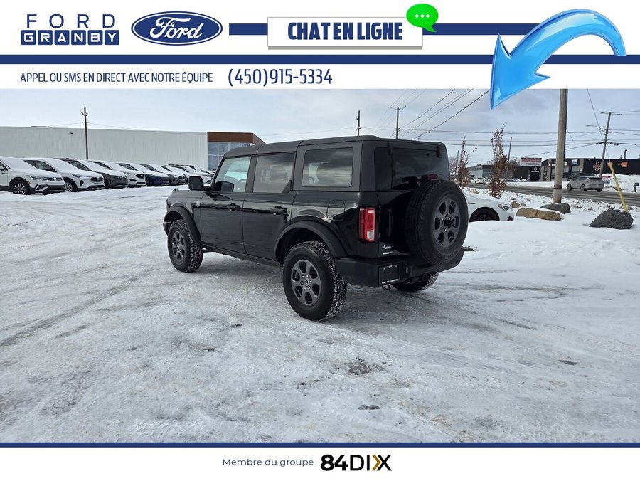 Ford Bronco Big Bend 4 portes 4x4 2023 Noir