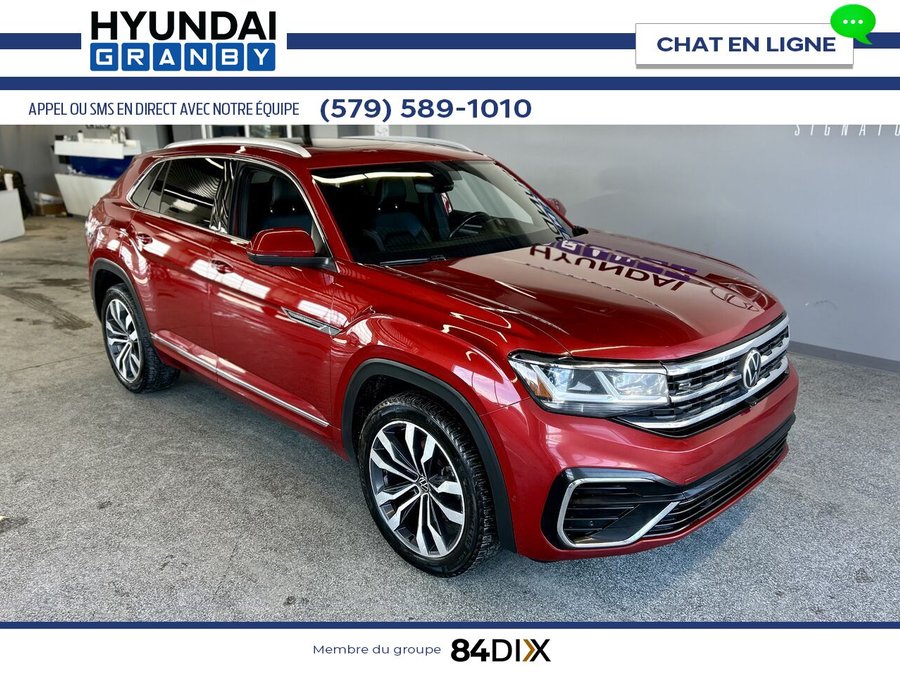 2021 Volkswagen Atlas Cross Sport 2021 Red