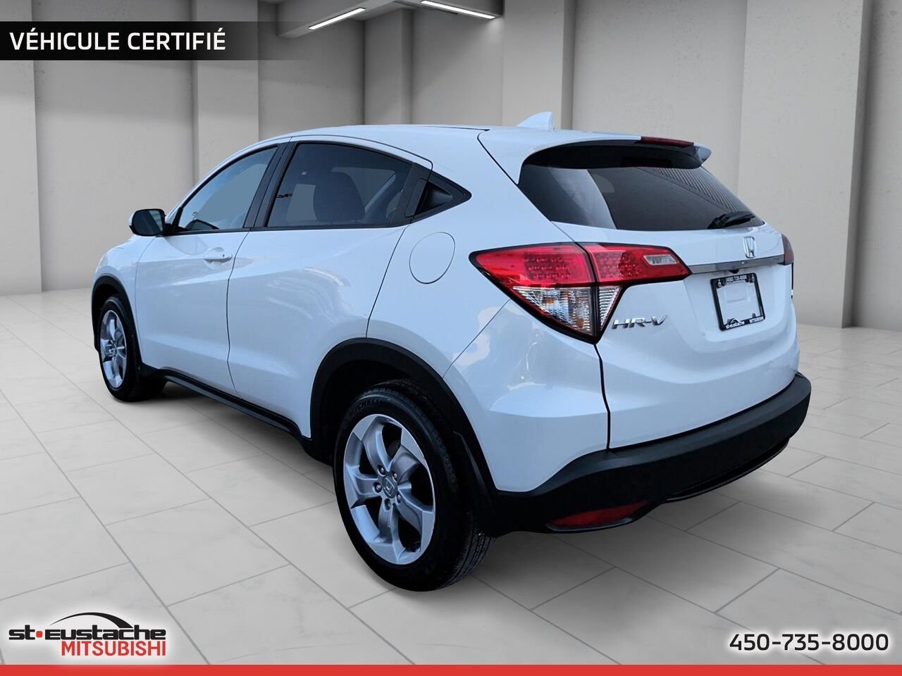2019 Honda HR-V White Saint-Eustache - photo #3