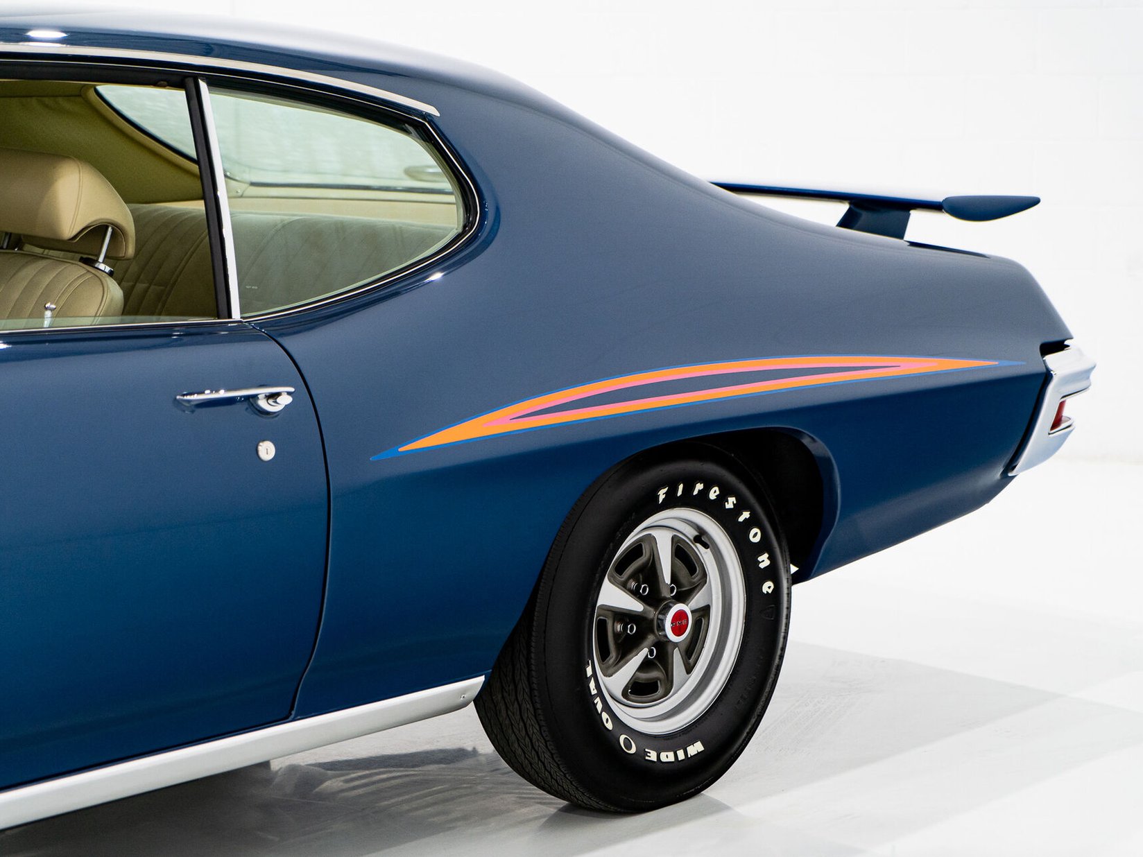 Pontiac GTO The Judge Matching# Ram Air III 4-speed **PRIX EN USD** 1970 Bleu Montréal - photo #37