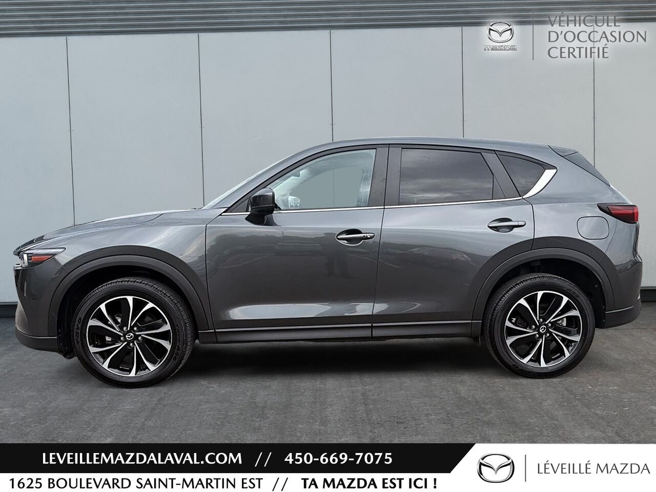 Mazda CX-5 GS TI 2023 Gris Laval - photo #8