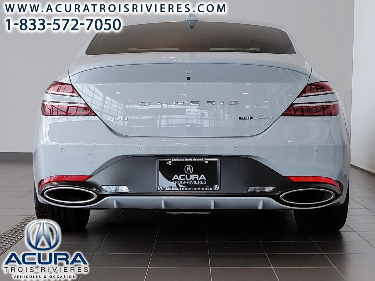 Genesis G70 3.3T AWD 2022 Gris Trois-Rivières - photo #6