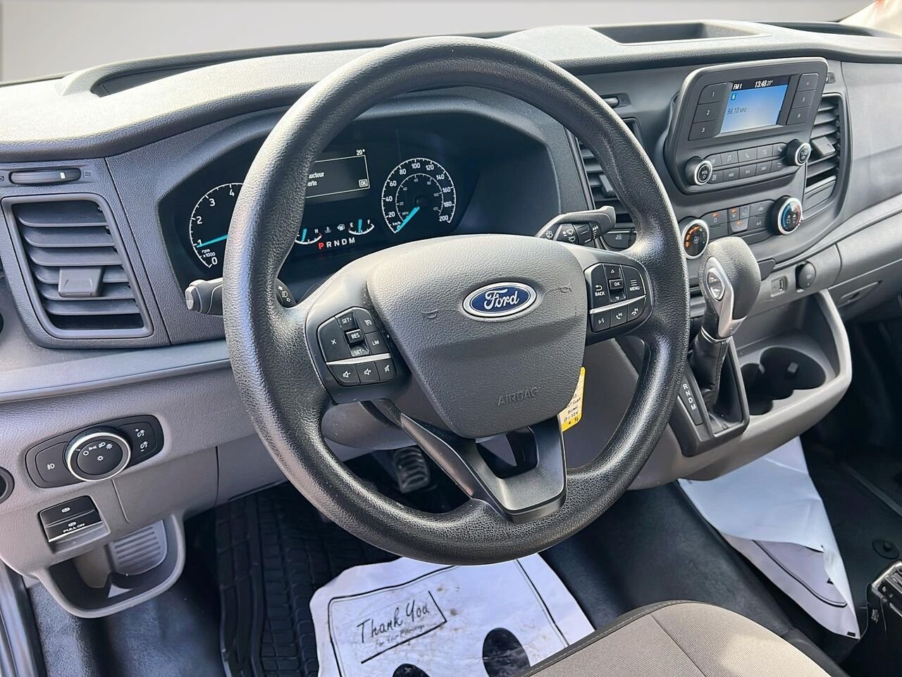 2023 Ford Transit Cube 12 pieds simple roue White Québec - photo #11