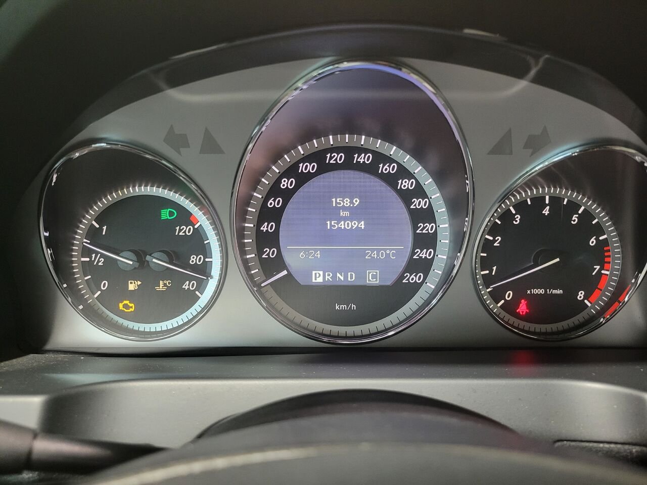 2009 Mercedes-Benz Classe-C Black  - photo #15