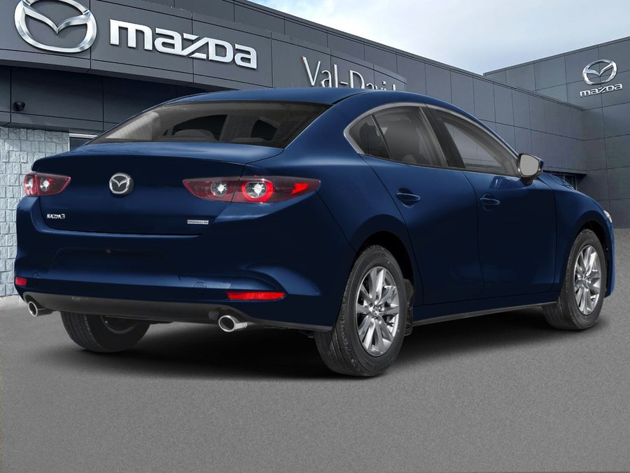 2026 Mazda Mazda3 GX TA, COMMANDE AUDIO AU VOLANT, Deep Crystal Blue Mica