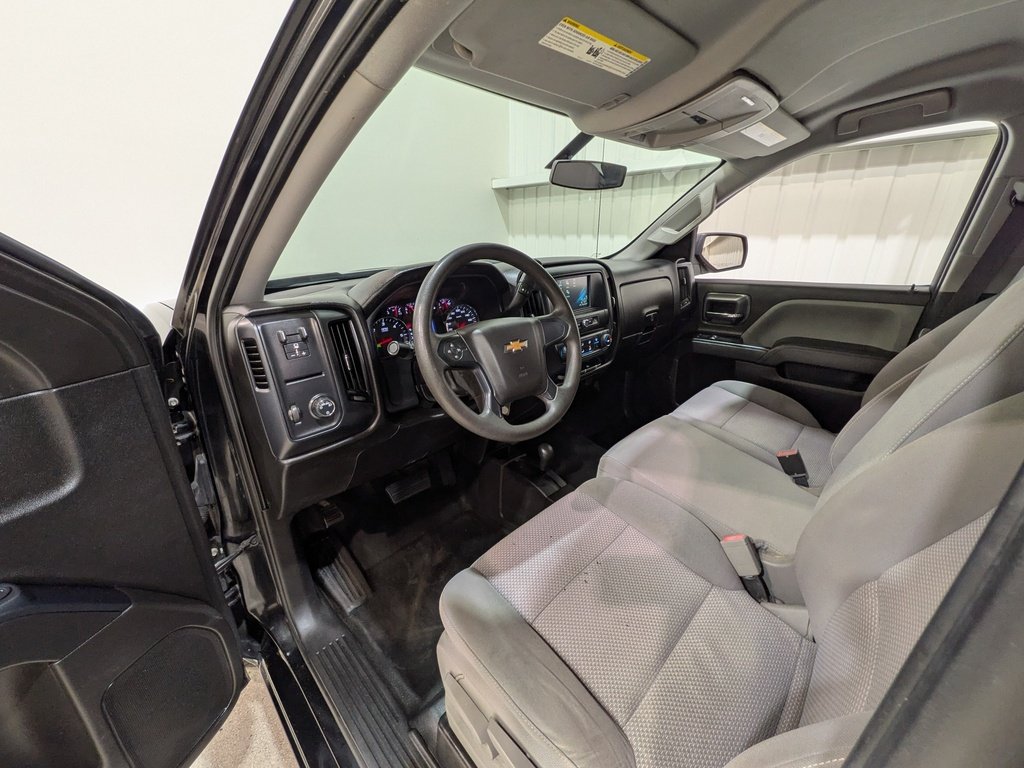 2018 Chevrolet Silverado 1500 4WD Double Cab 143.5" Work Truck Black Val-David - photo #10