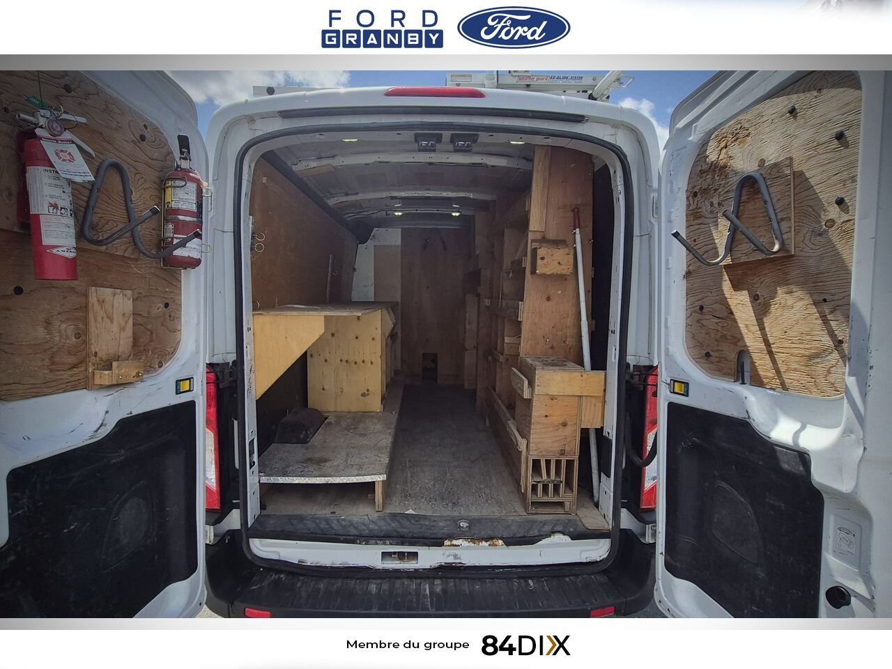 Ford Transit fourgon utilitaire 2015 Blanc Granby - photo #10