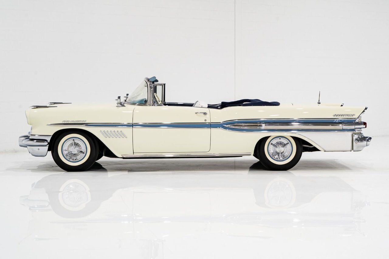1957 Pontiac Bonneville *PRICE IN USD* Fuel injected 347/315HP 1 of 630 produced White Montreal - photo #24