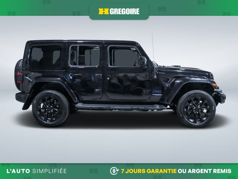 Jeep Wrangler 724710 | 4XE UNLIMITED HIGH ALTITUDE 4WD CUIR 2021 Noir Laval - photo #10