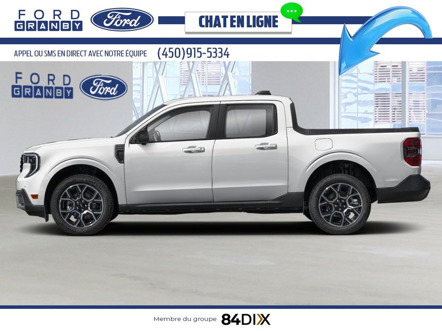 2025 Ford Maverick Space White Metallic