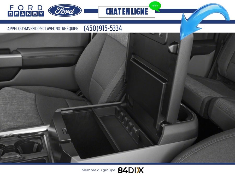 Ford Super Duty F-350 à roues arrière jumelées XLT cabine 6 places 4RM caisse de 8 pi 2026 Noir agate métallisé