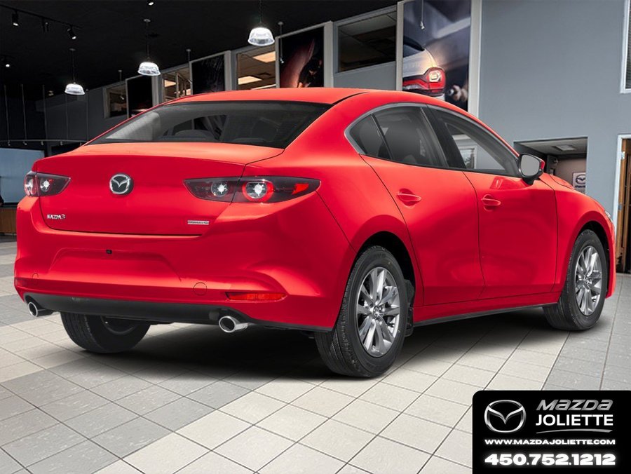 MAZDA Mazda3 2026 2026 Rouge vibrant cristal métallisé