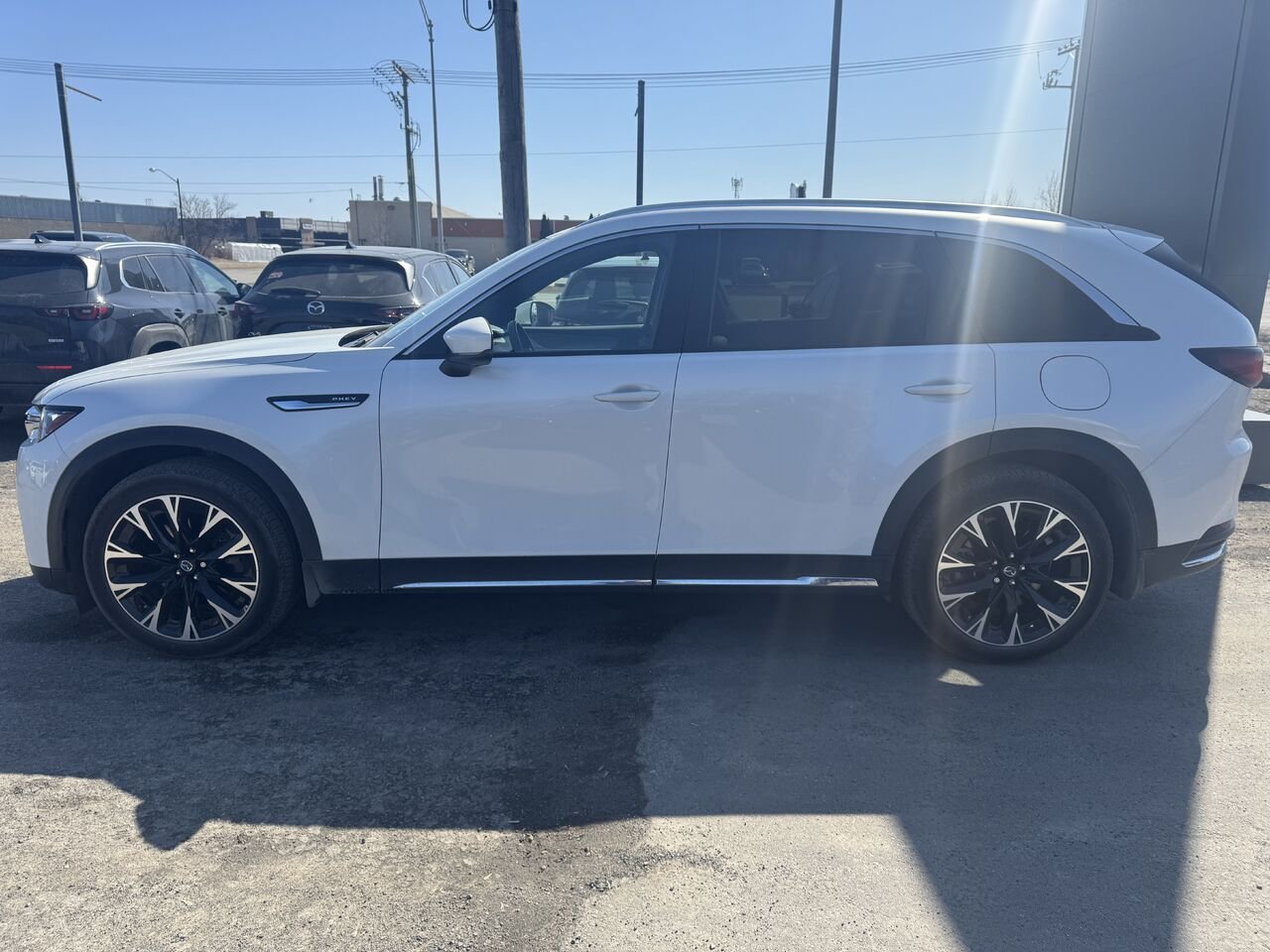 MAZDA CX-90 PHEV GT 2024 Blanc Saint-Jérôme - photo #7