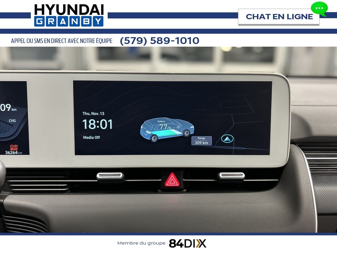 Hyundai IONIQ 5 2023 Blanc Granby - photo #18