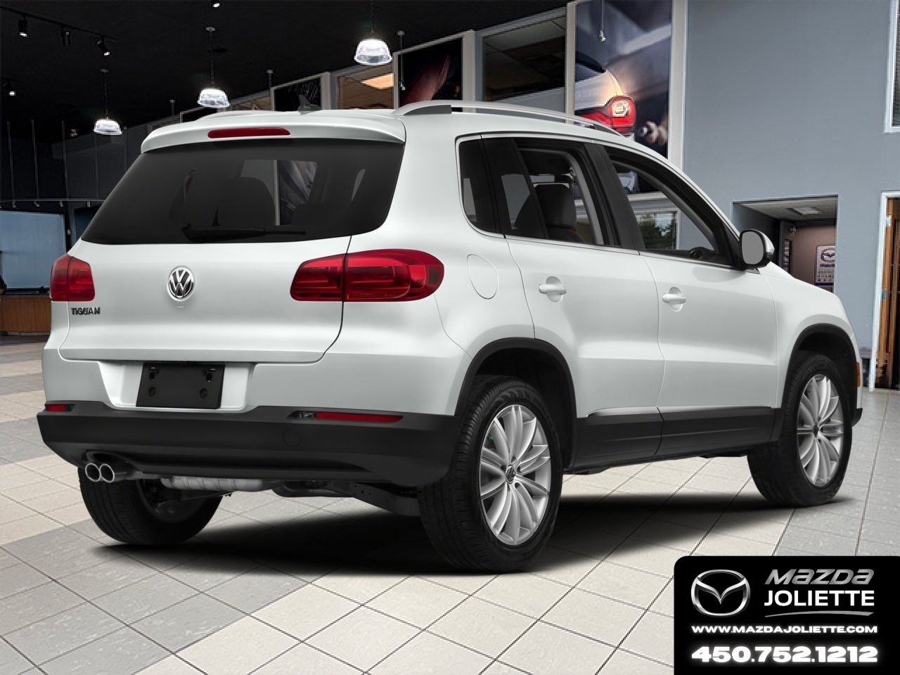 2017 VOLKSWAGEN Tiguan Pure White Notre-Dame-des-Prairies - photo #2