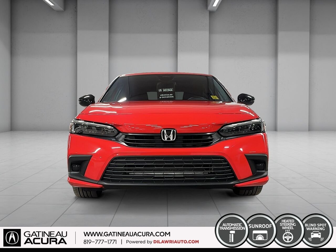 2022 Honda Civic Sport Red Gatineau - photo #12