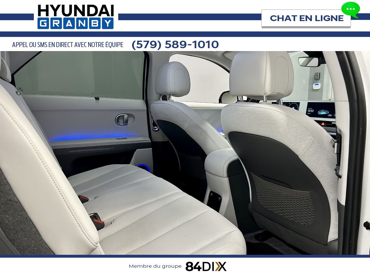 Hyundai IONIQ 5 2023 Blanc Granby - photo #23