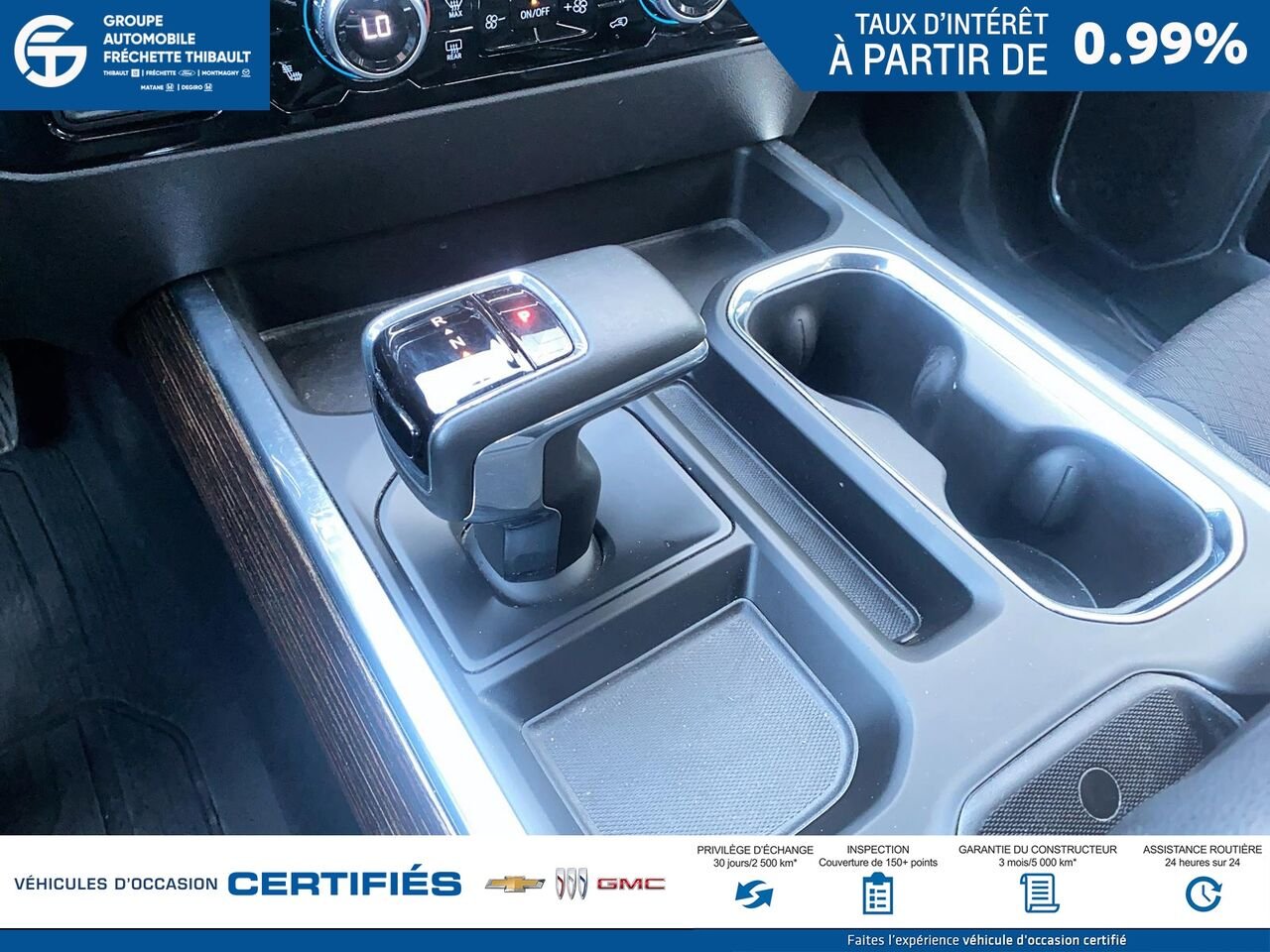 GMC SIERRA Elevation cabine multiplace 4RM 157 po 2024 Noir Montmagny - photo #15