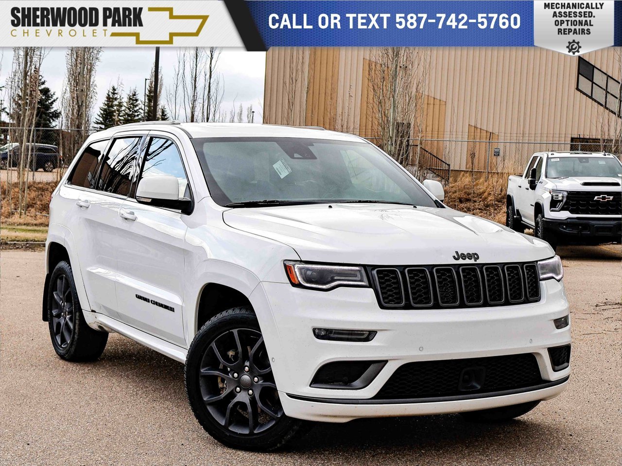 2021 Jeep Grand Cherokee High Altitude 4x4 White Sherwood Park - photo #0