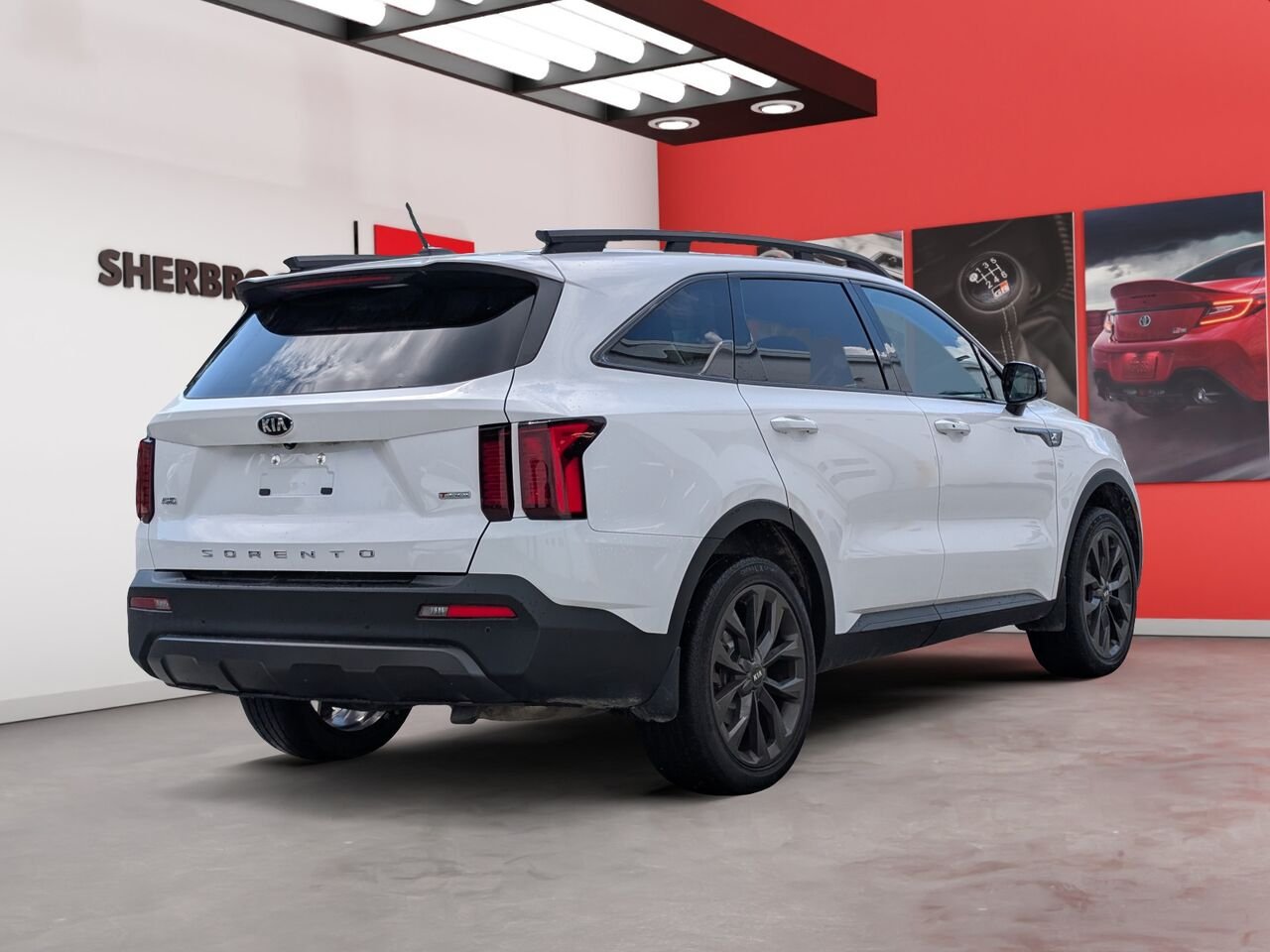 Kia Sorento X-Line/SIÈGES CHAUFFANTS/VOLANT CHAUFFANT/AC/CAMÉRA DE RECUL 2021 Blanc Sherbrooke - photo #2