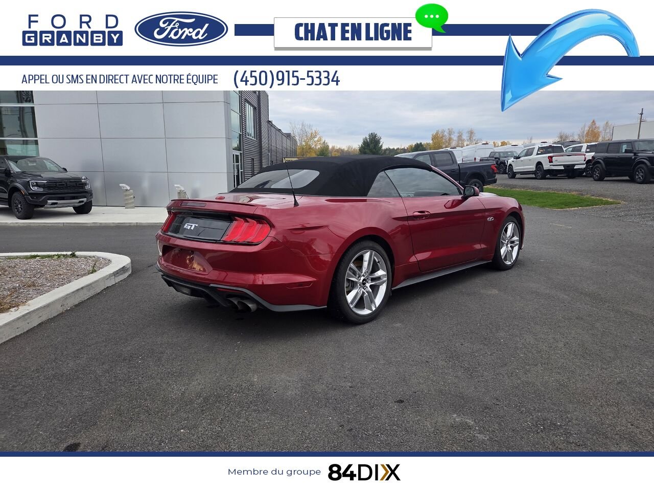 Ford Mustang 2020 Rouge Granby - photo #6