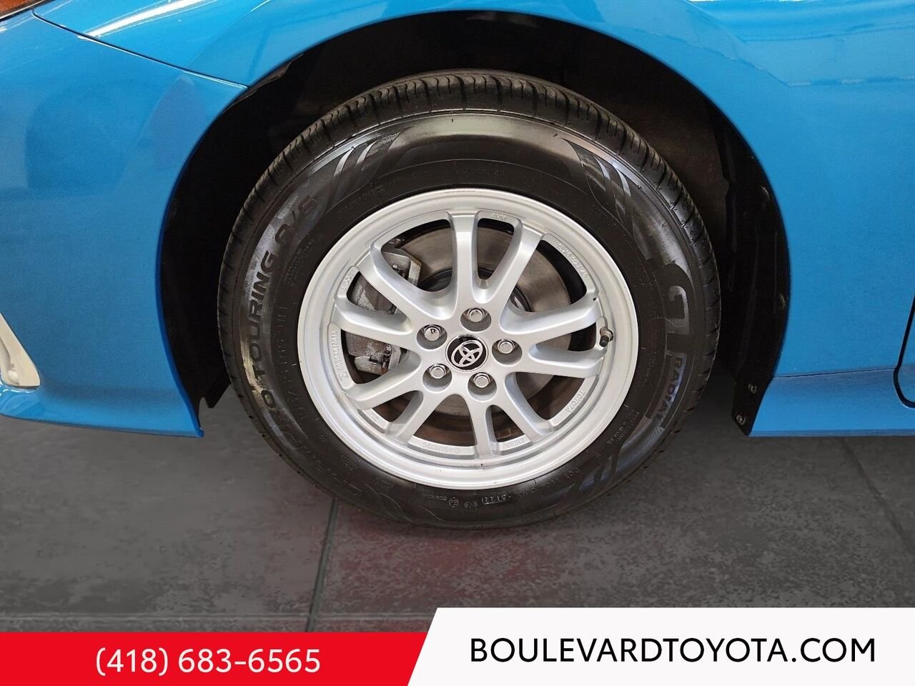 Toyota Prius Prime 531824-30 | TRANSMISSION AUTOMATIQUE 2021 Bleu Québec - photo #6