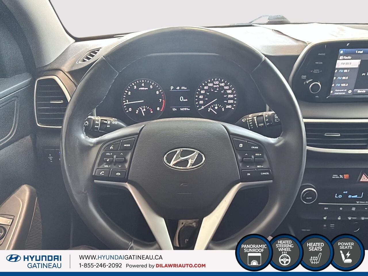 Hyundai Tucson Luxe TI *** air climatiser ,toit ouvrant , cuir *** 2019 Blanc Ottawa & Gatineau - photo #11