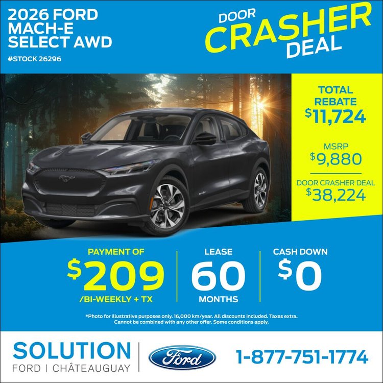Solution Ford promo mai Mach E 2026 EN 1