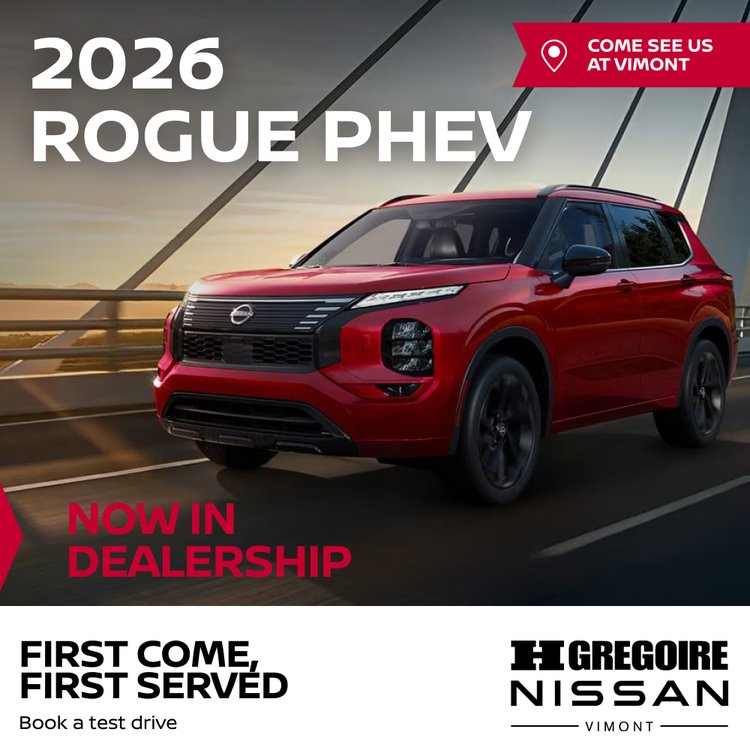 Nissan vimont promo mai Rogue PHEV EN