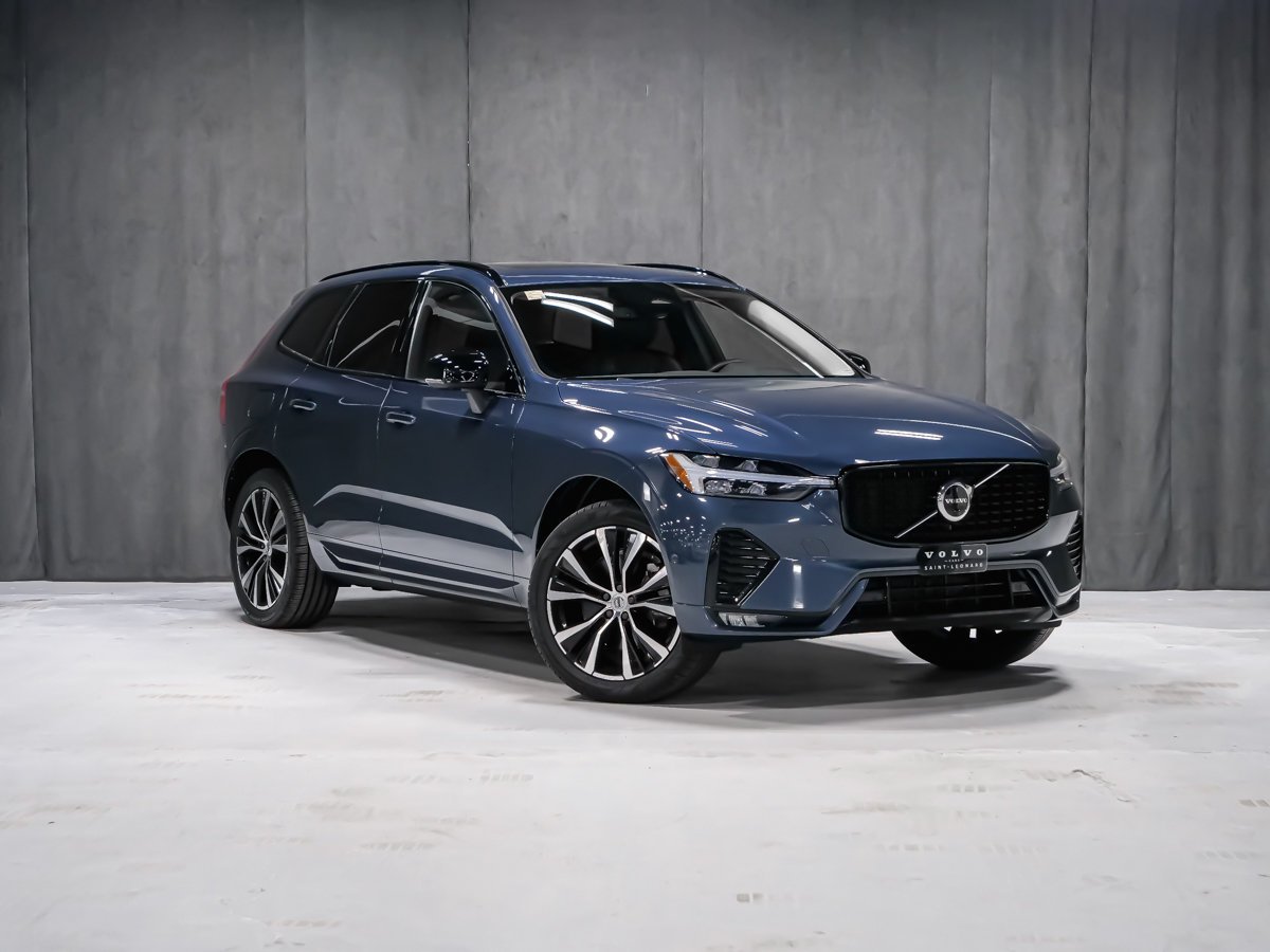 2023 Volvo XC60 B6 PLUS DARK CLIMATE Blue Montreal - photo #3