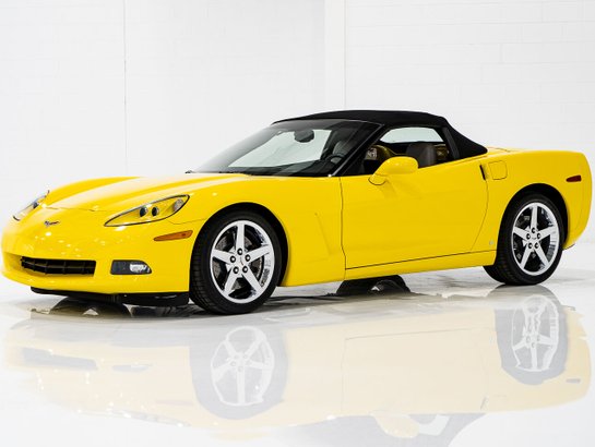 2008 Chevrolet Corvette 2008 Yellow