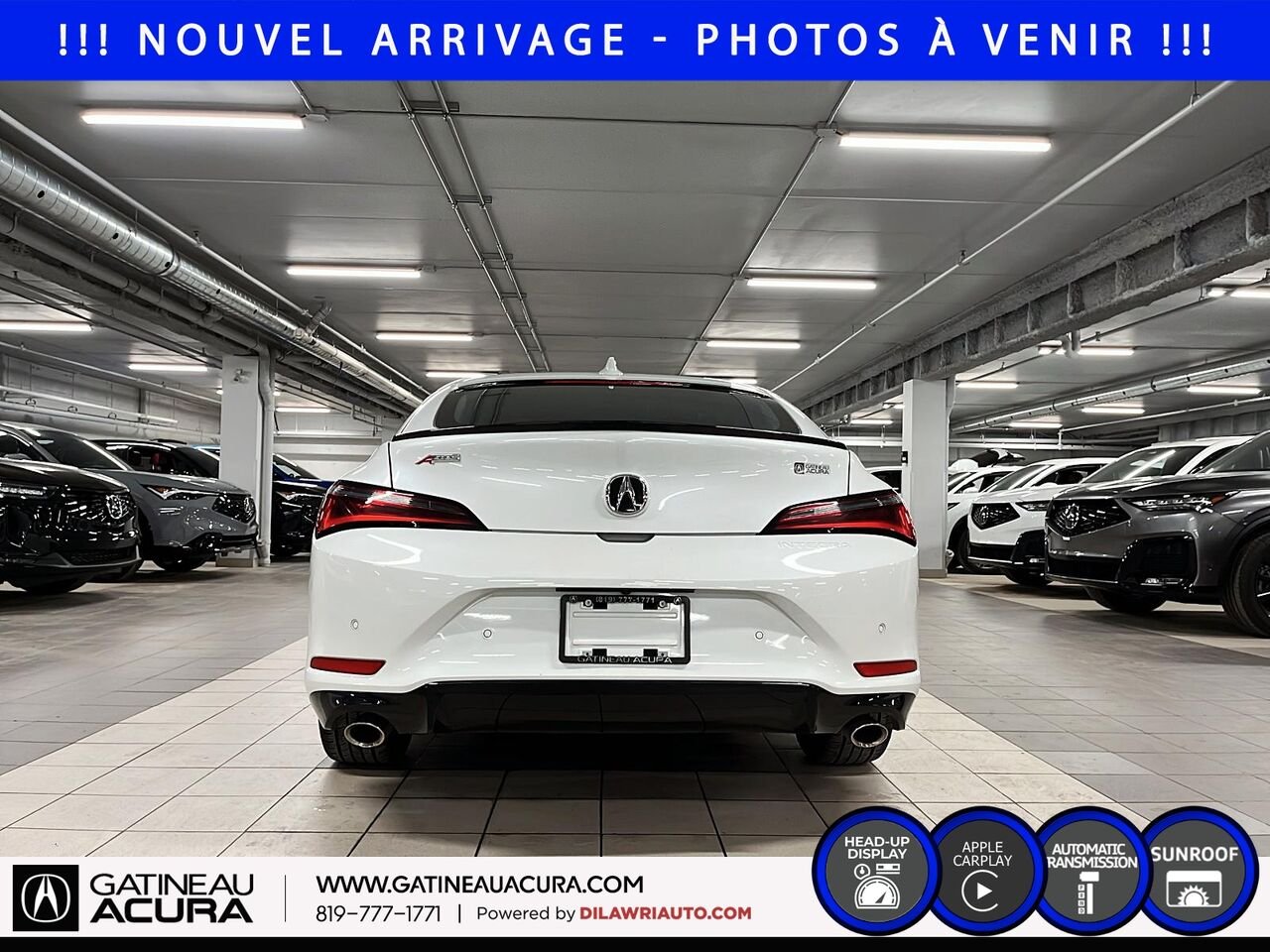 Acura Integra Elite A-Spec 2024 Blanc Gatineau - photo #5