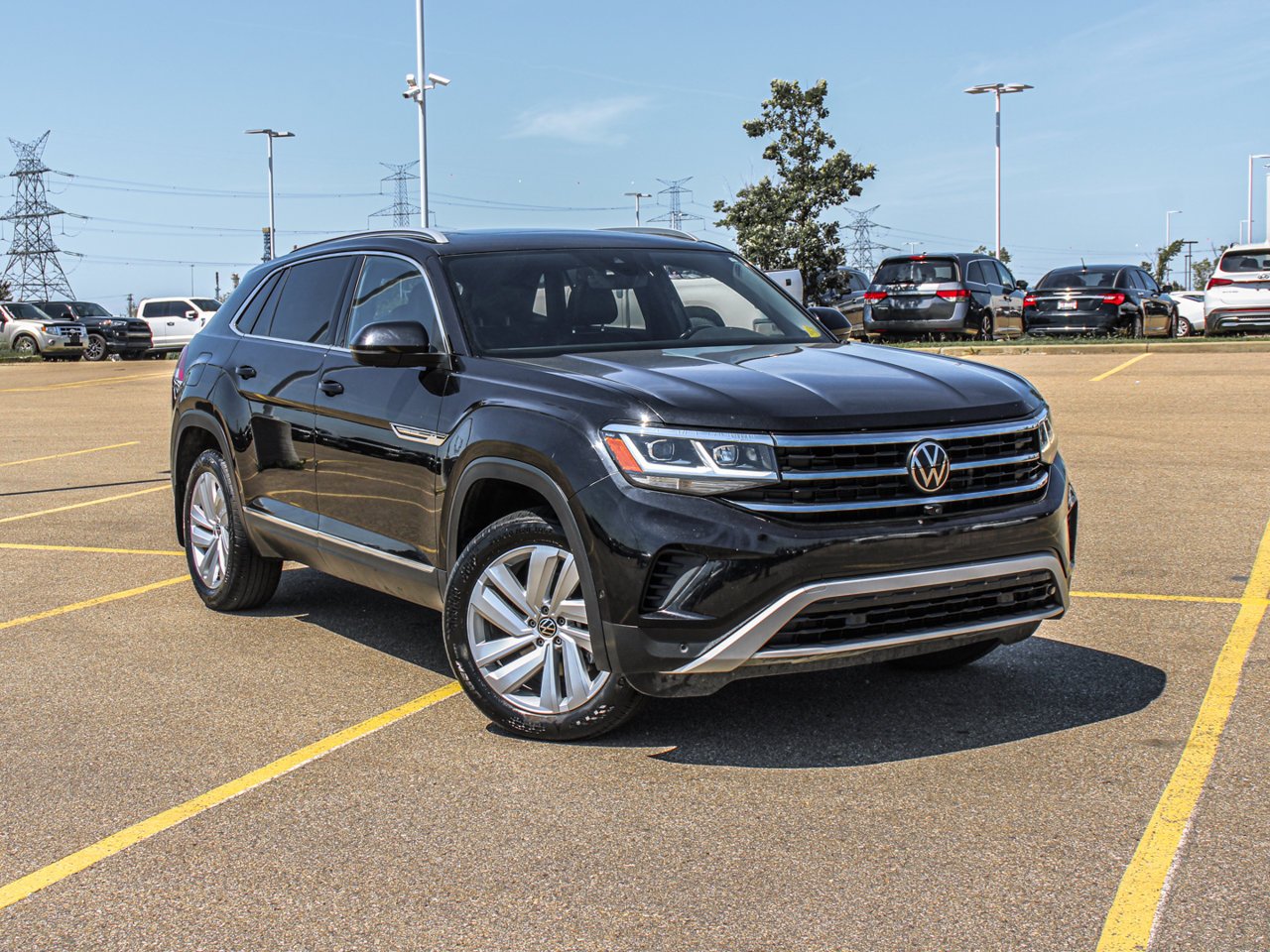 2020 Volkswagen Atlas Cross Sport Execline 3.6 FSI 4MOTION Black Sherwood Park - photo #1