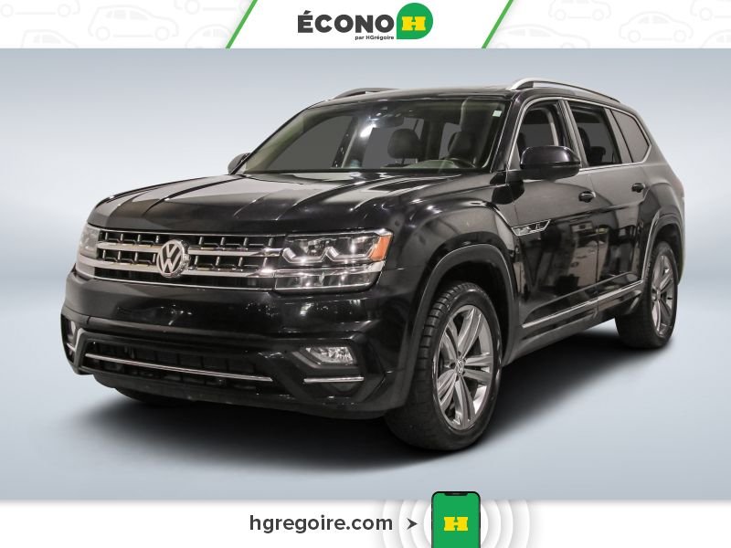 2018 Volkswagen Atlas Black Laval - photo #2