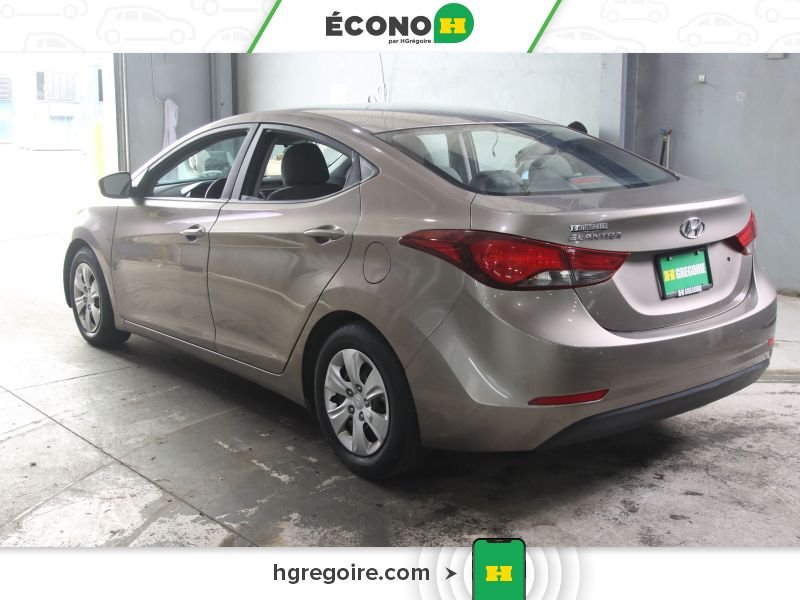 Hyundai Elantra 730686 | L+ AUTO A/C GR ELECT 2016 Gris Laval - photo #4