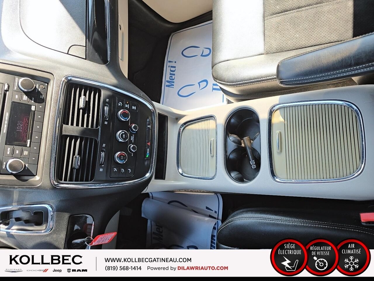 DODGE GRAND CARAVAN SXT Premium Plus 2017 Rouge Ottawa & Gatineau - photo #2