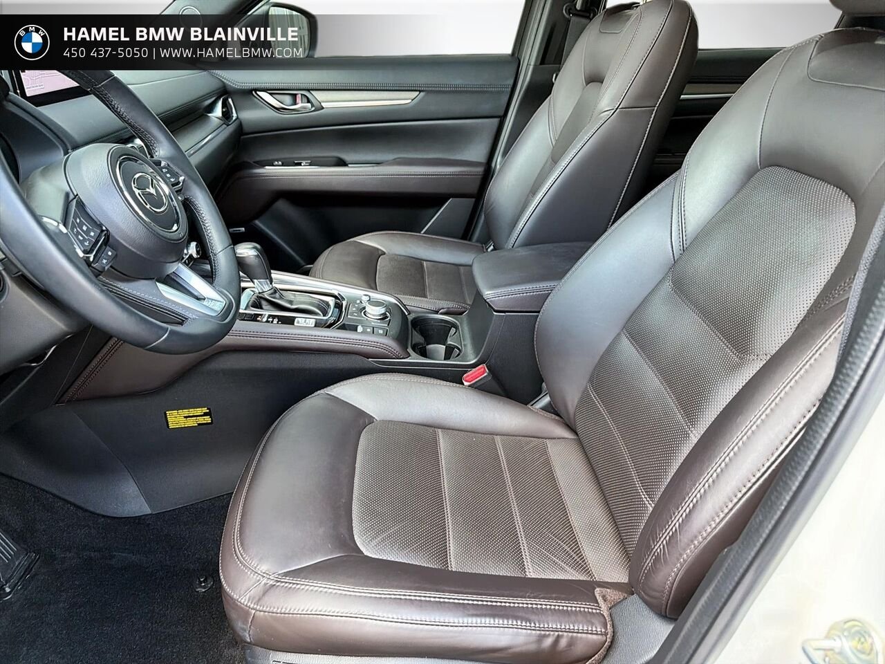 2023 Mazda CX-5 Signature TI White Blainville - photo #8