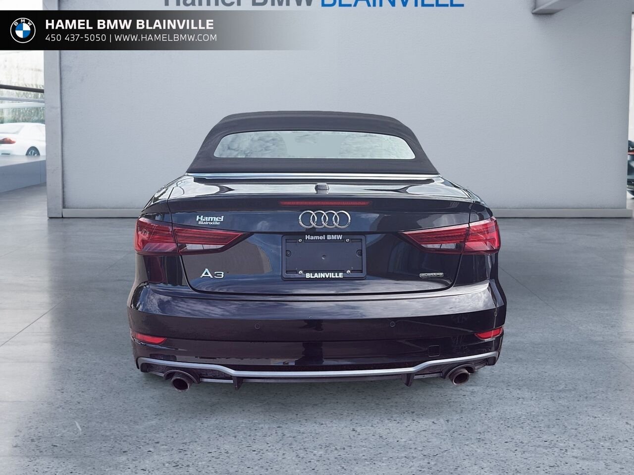 2019 Audi A3 cabriolet Progressiv 45 TFSI quattro Black Blainville - photo #5
