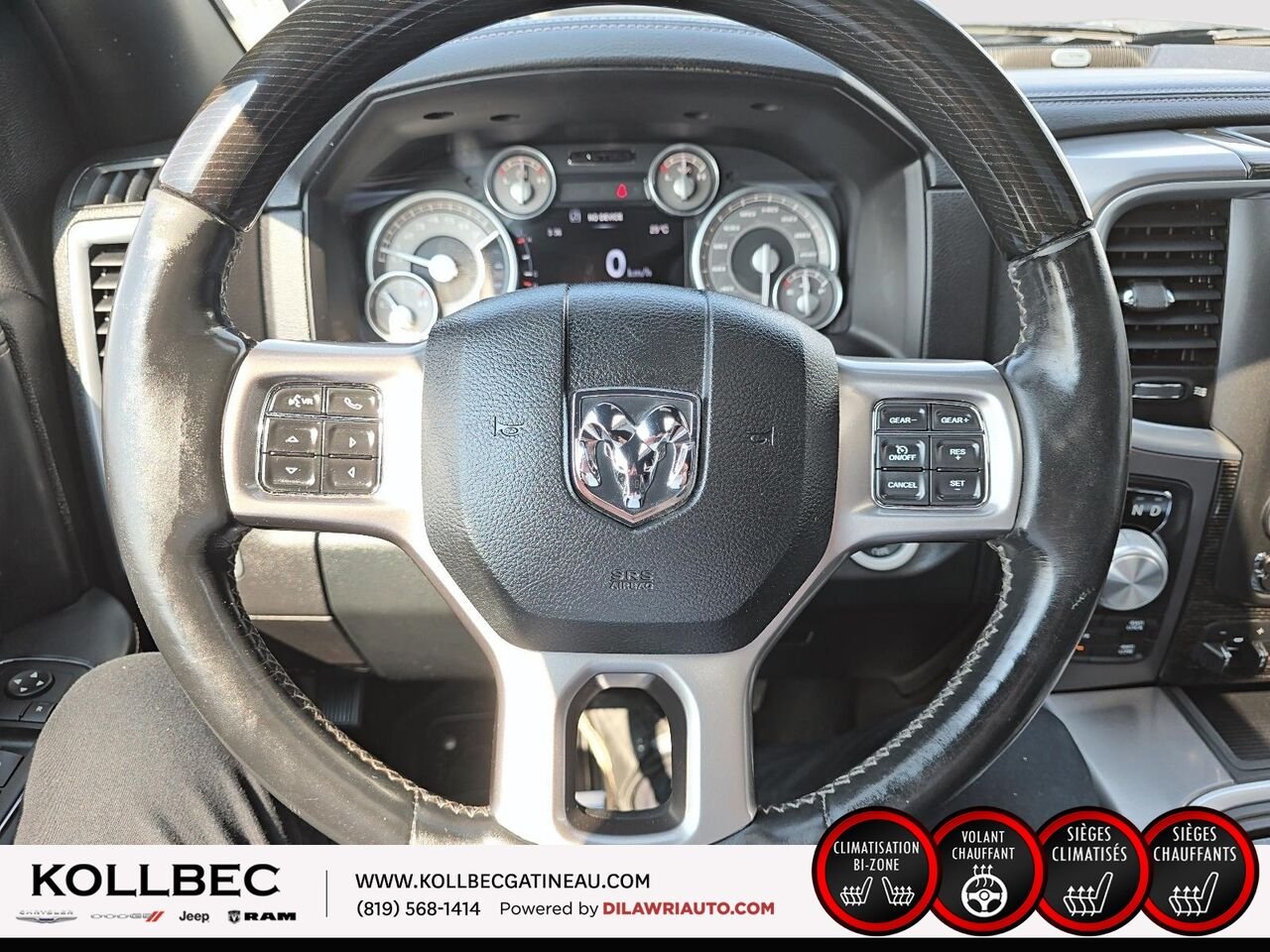 2016 RAM 1500 Limited CREWCAB 4x4 Grey Ottawa & Gatineau - photo #8